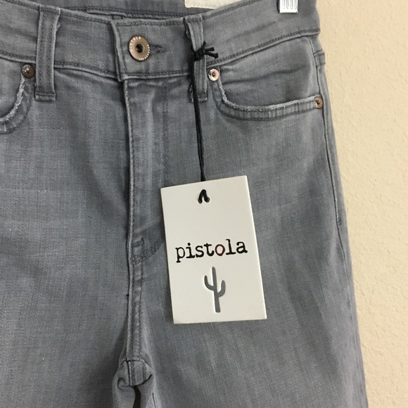 Pistola Grey Distressed Skinny Jeans sz 26waist - Picture 4 of 7
